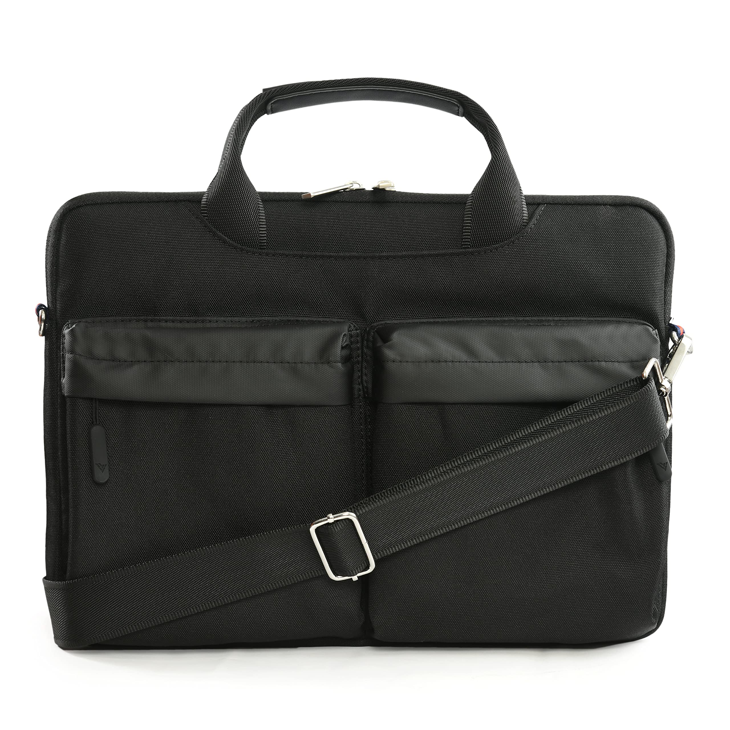 Vaku Luxos ® Vigor Series Multiuility Laptop Messenger Bag| Briefcase for Men and Women Compatible with MacBook 14" (Black) (B0B3J4M4W5) Amazon Price History, Amazon Price Tracker