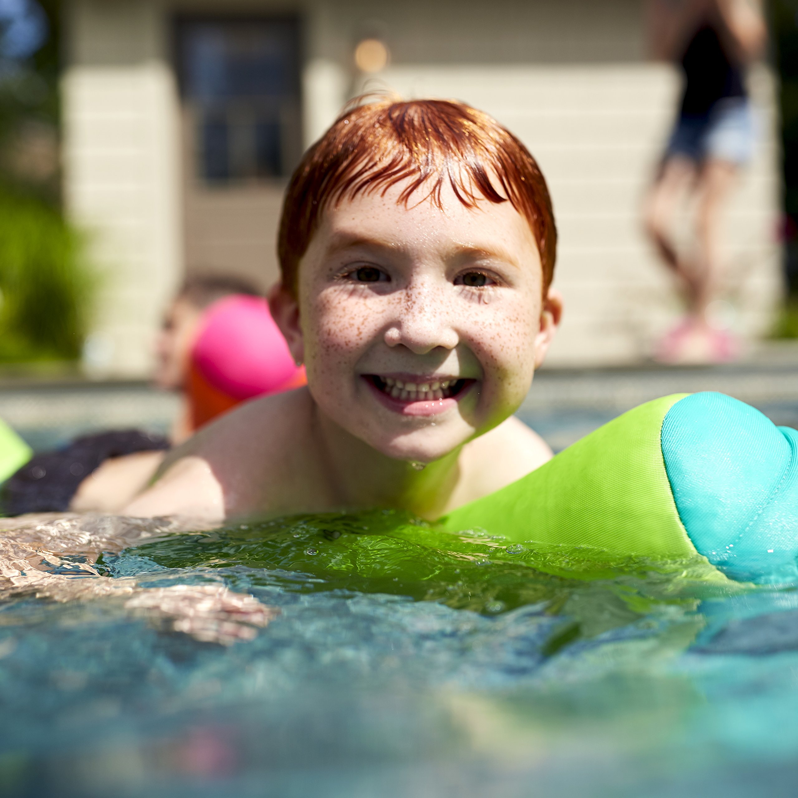 Big Joe Mesh Pool Noodle, Green with Aqua Ends