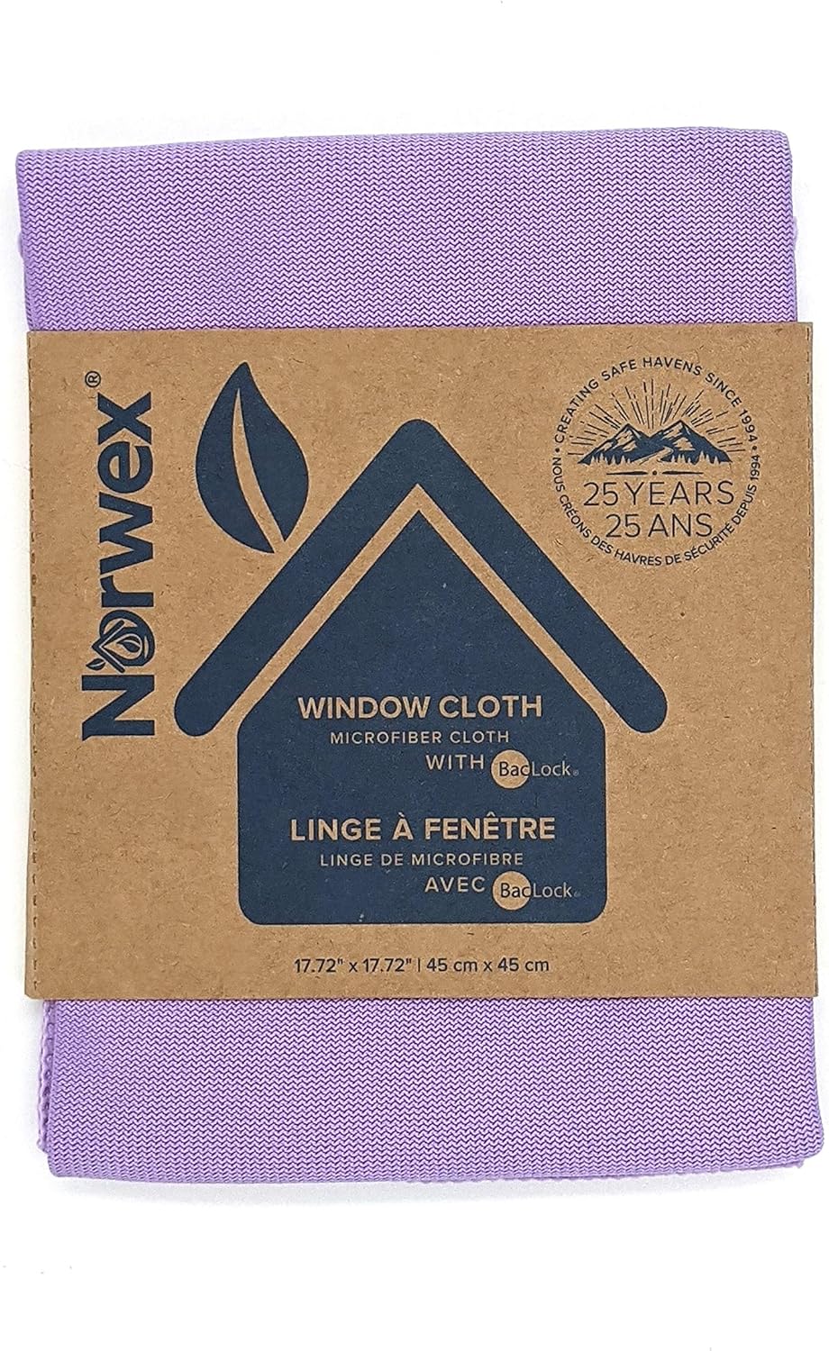 Norwex Antibacterial, Antimicrobial Microfiber Window Polishing Cloth
