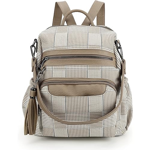 Women Bags Backpack Purse PU Leather Zipper Bags Casual Backpacks Shoulder Bags………