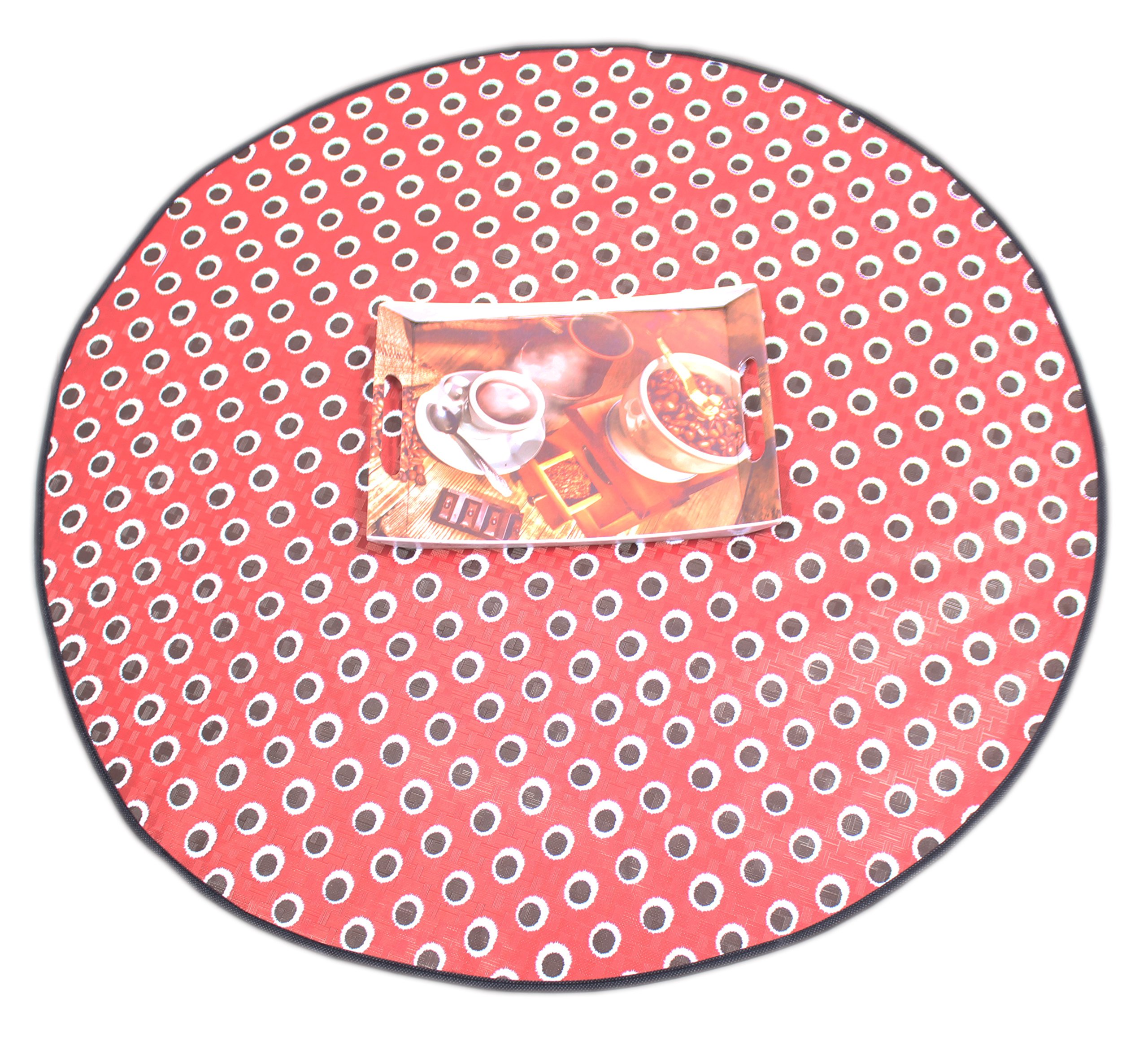 DREAM CARE Waterproof & Oilproof Bed Server Food Mat Size(LXB): 36x36 inches, Multicolor 1