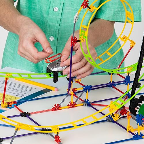 Miniatura 5 de K'NEX Educación ‒ Stem Exploraciones: Roller coaster Building Set, 546 piezas, construcción a Partir de 8 + Educación Juguete