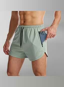 Pantaloncini Da Running 2 In 1 Uomo - Con Tasca Interna, Traspiranti, Per Fitness E Corsa - Foto 9