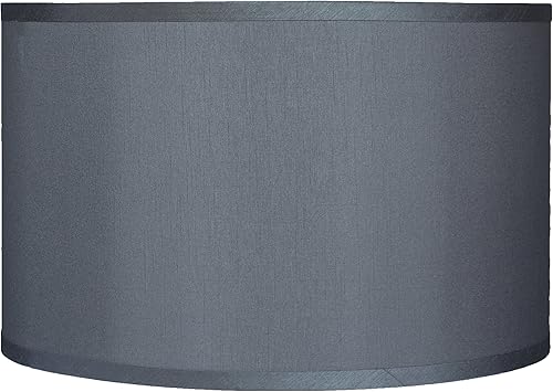 Miniatura 3 de Urbanest seda sintética visualización de lámpara, 16-Inch por 16-Inch por 10-Inch, Spider Fitter, negro