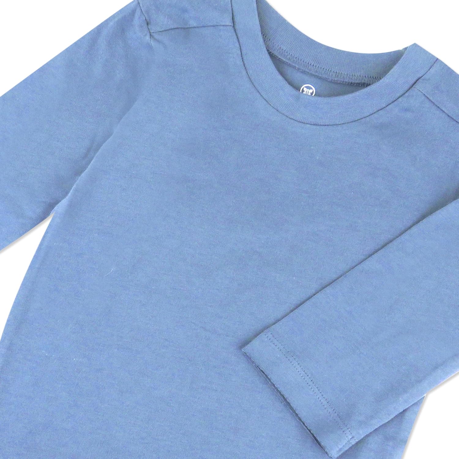 HonestBaby Unisex-Baby Organic Cotton Long Sleeve Tshirts Multipack