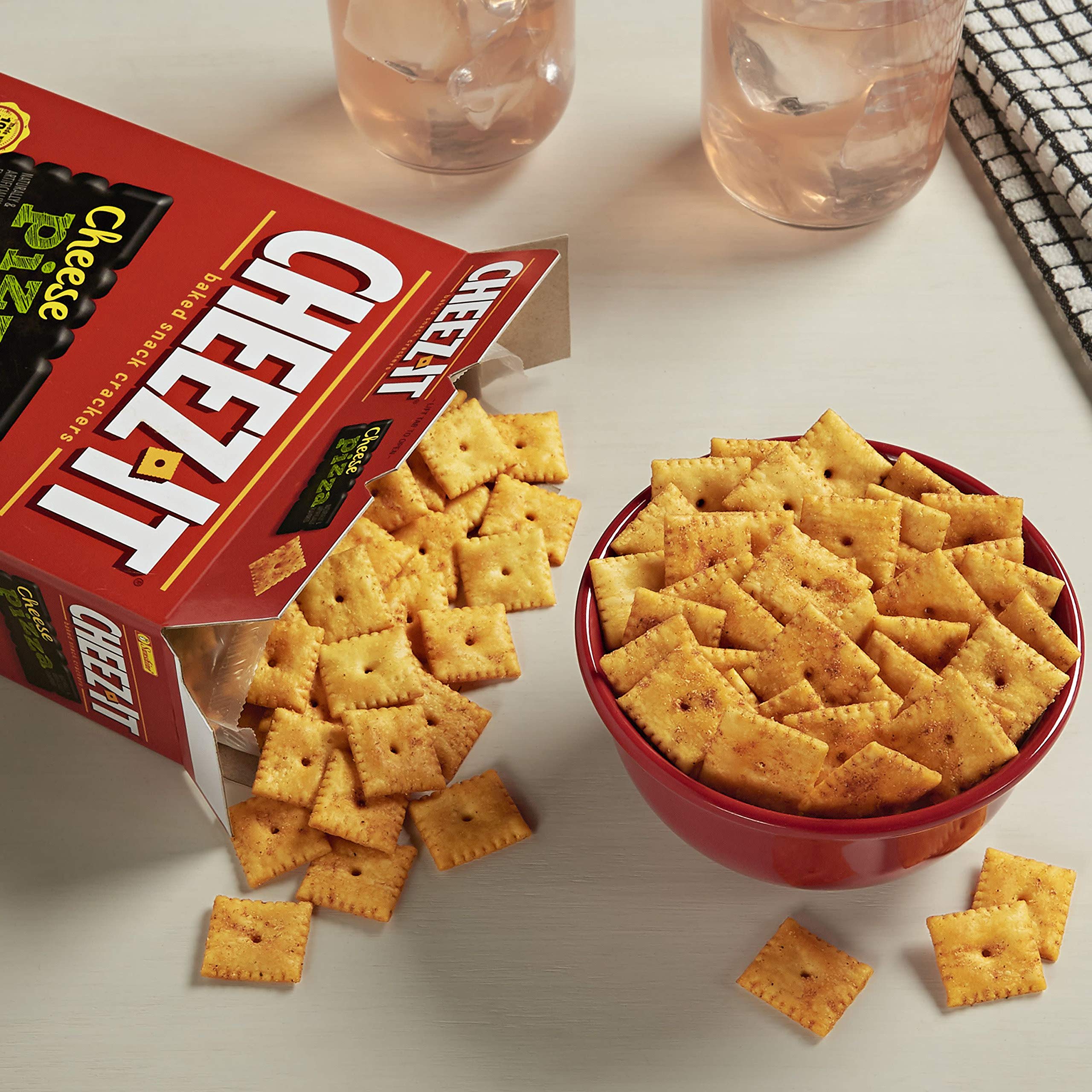 CheezIt Cheese Crackers, Baked Snack Crackers, Office and Kids Snacks