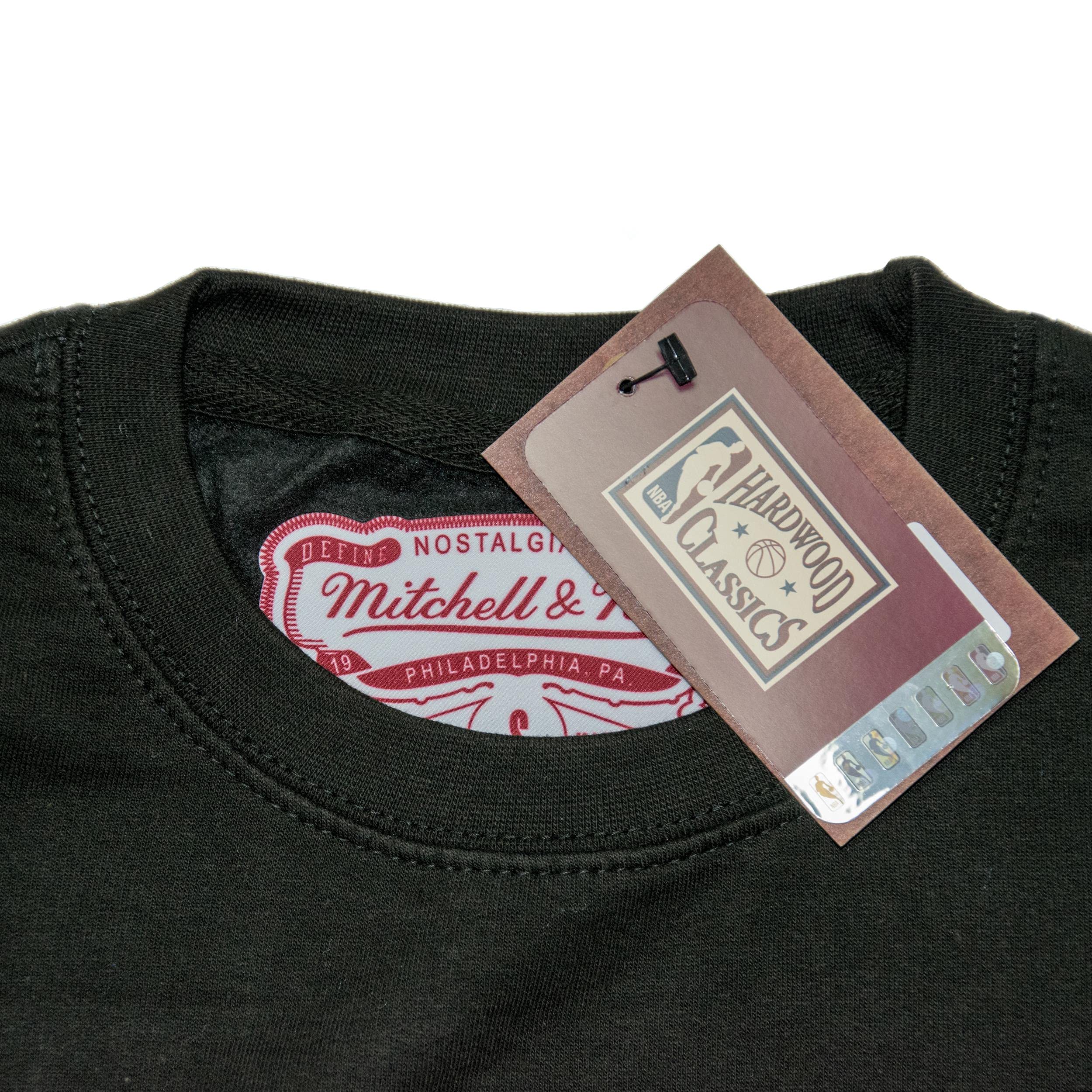 Mitchell & Ness Crew - 3 Point Arch - Chicago Bulls, Black
