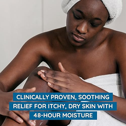 Miniatura 6 de Aveeno Triple Oat Dry Skin Relief Loción hidratante, sin fragancia, protector de la piel, paquete doble, 2 x 18 onzas líquidas