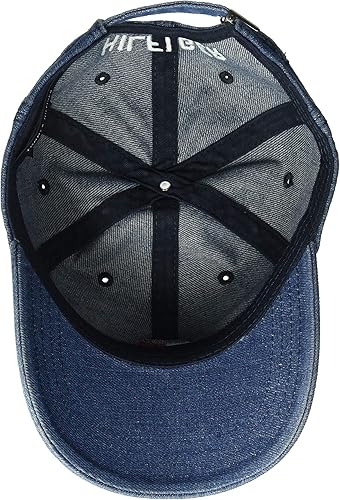 Miniatura 6 de Tommy Hilfiger Gorra de béisbol ajustable Ardin de algodón para hombre Ashley azul, Negro, Bleeker Beige, Buttercup, Camo, Carbón, Azul frío., Rosa