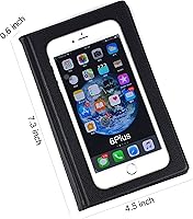 Vista 3 de SAMYO Business Journal Name Card Book Holder Organizer - Holds 240 Cards - Black