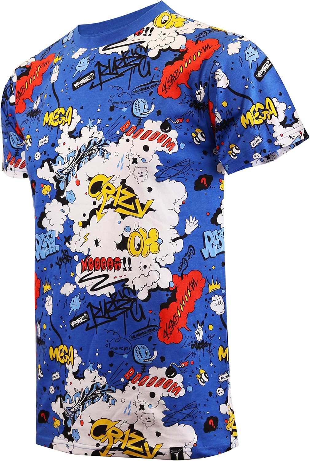 Screenshotbrand Mens Hipster Hip-Hop Premium Tee - Stylish 80's Classic Retro Print T-Shirt - Image 2