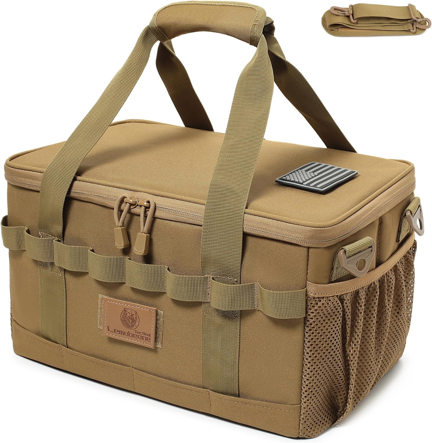 18L Tactical Camping Storage Bag – Khaki Utility Tote & Organizer 18L Tactical Camping Storage Bag – Khaki Utility Tote & Organizer