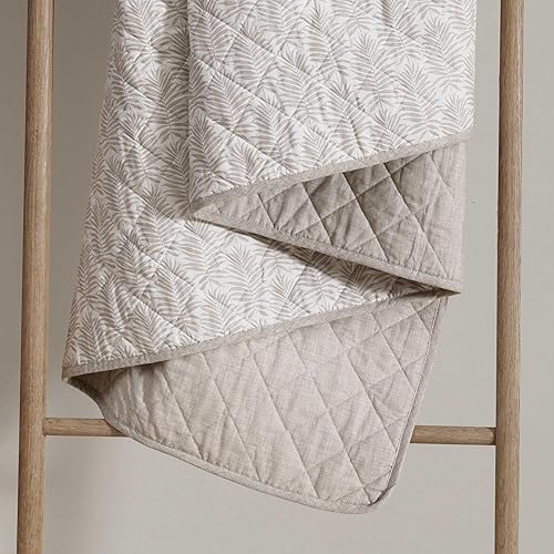 Miniatura 8 de Tommy Bahama - Juego de edredón King, ropa de cama reversible de algodón con fundas a juego, decoración del hogar inspirada en hojas frontales