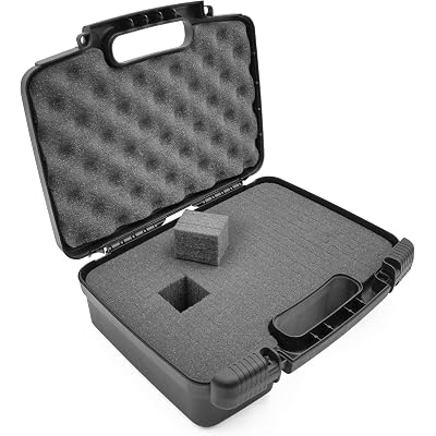 CASEMATIX Portable Projector Carrying Hard Case with Customizable Foam Fits Sony Pico Mobile Projector MPCL1 , MPCD1 , MP-CD1 , MP-CL1A , MPCL1A