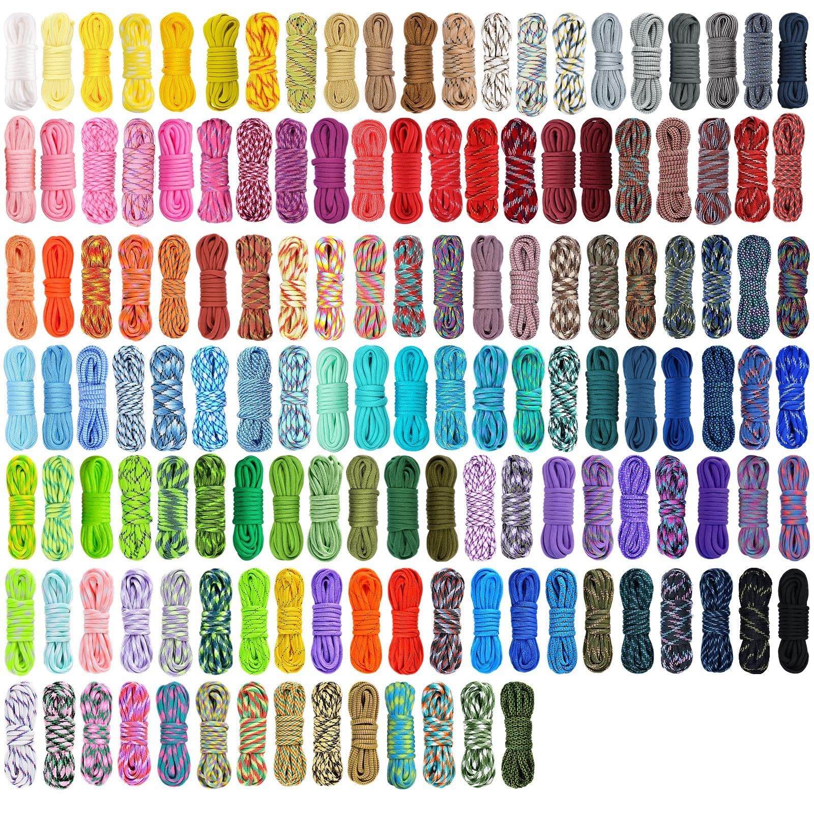 WEREWOLVES Kit de paracorde multifonction de 3 m pour la fabrication de bracelets, cordes, colliers pour chiens (1 couleur)