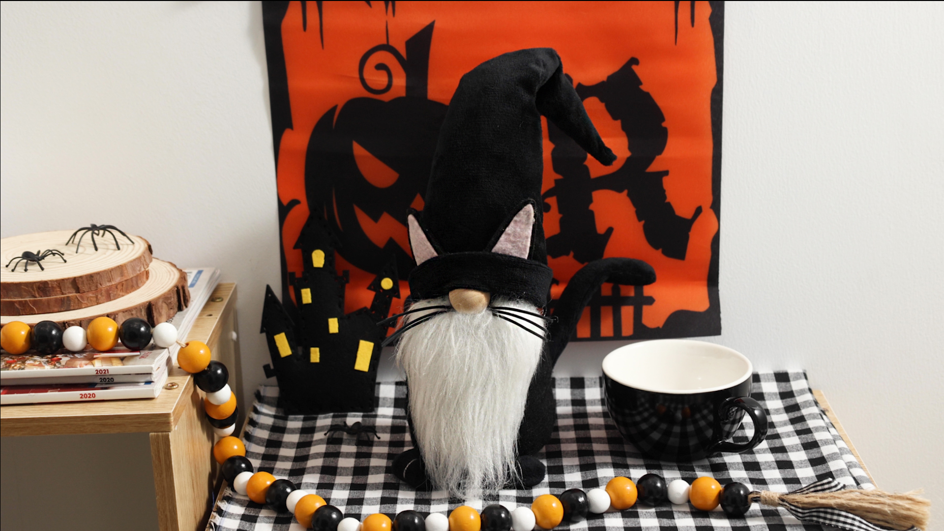 Amazon.com: Upltowtme Black Cat Gnome Plush 13.5
