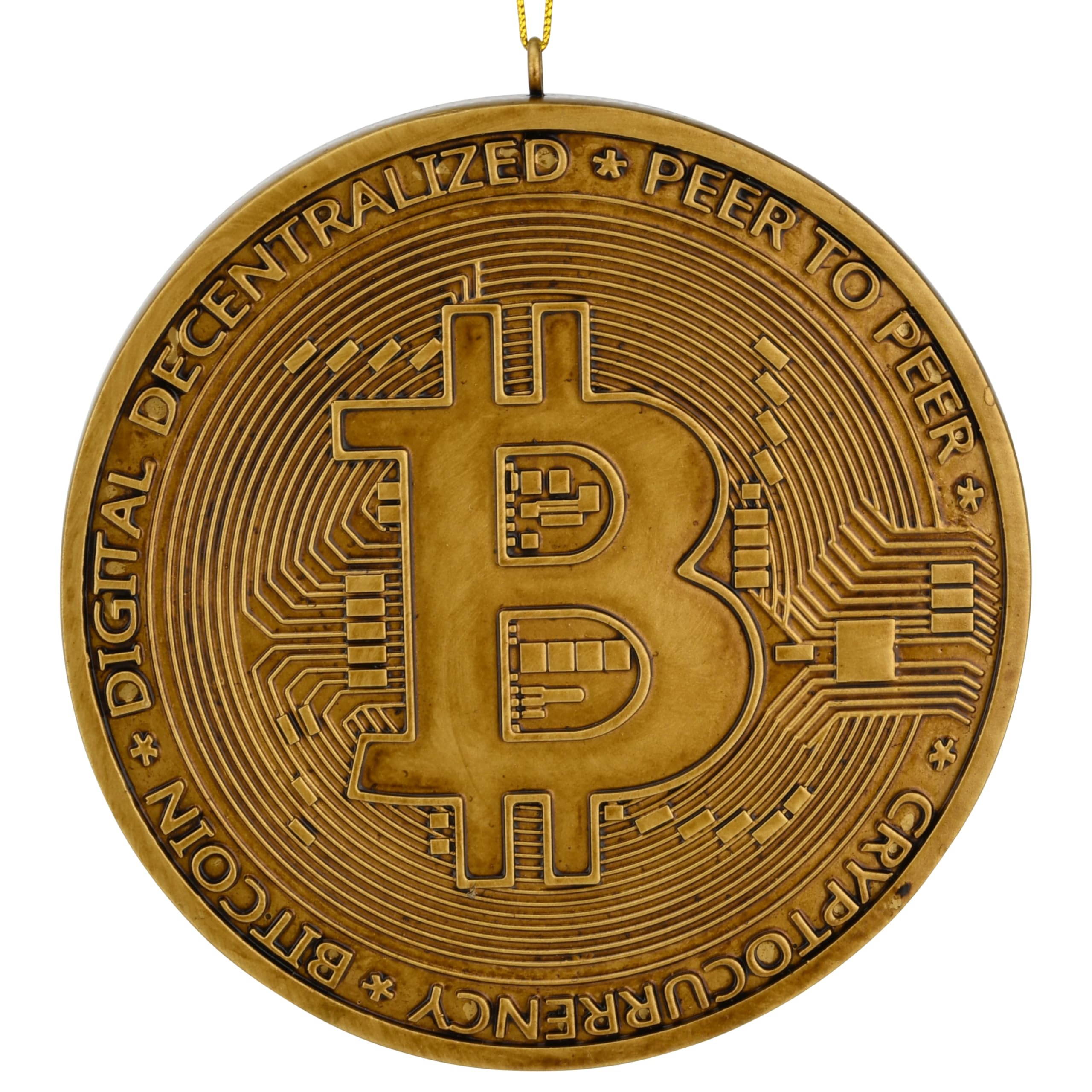 Amazon.com: Tree Buddees Bitcoin Christmas Ornament Cryptocurrency Money  Ornaments : Home & Kitchen
