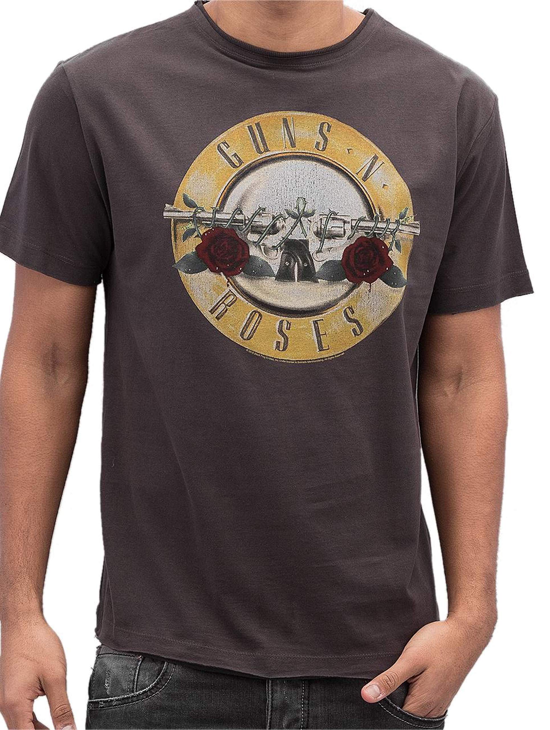 AmplifiedMen's Gunsnroses Drum T-Shirt