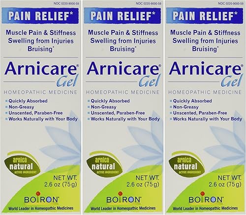 Boiron Arnicare - Gel de árnica 26 onzas paquete de 3