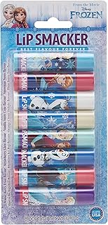 Lip Smacker - Disney Frozen Collection - Lip Balms for Kids - Lip Gloss for Girls in 8 Different Flavours, Ideal for Parties - Party Pack of 8, 24130
