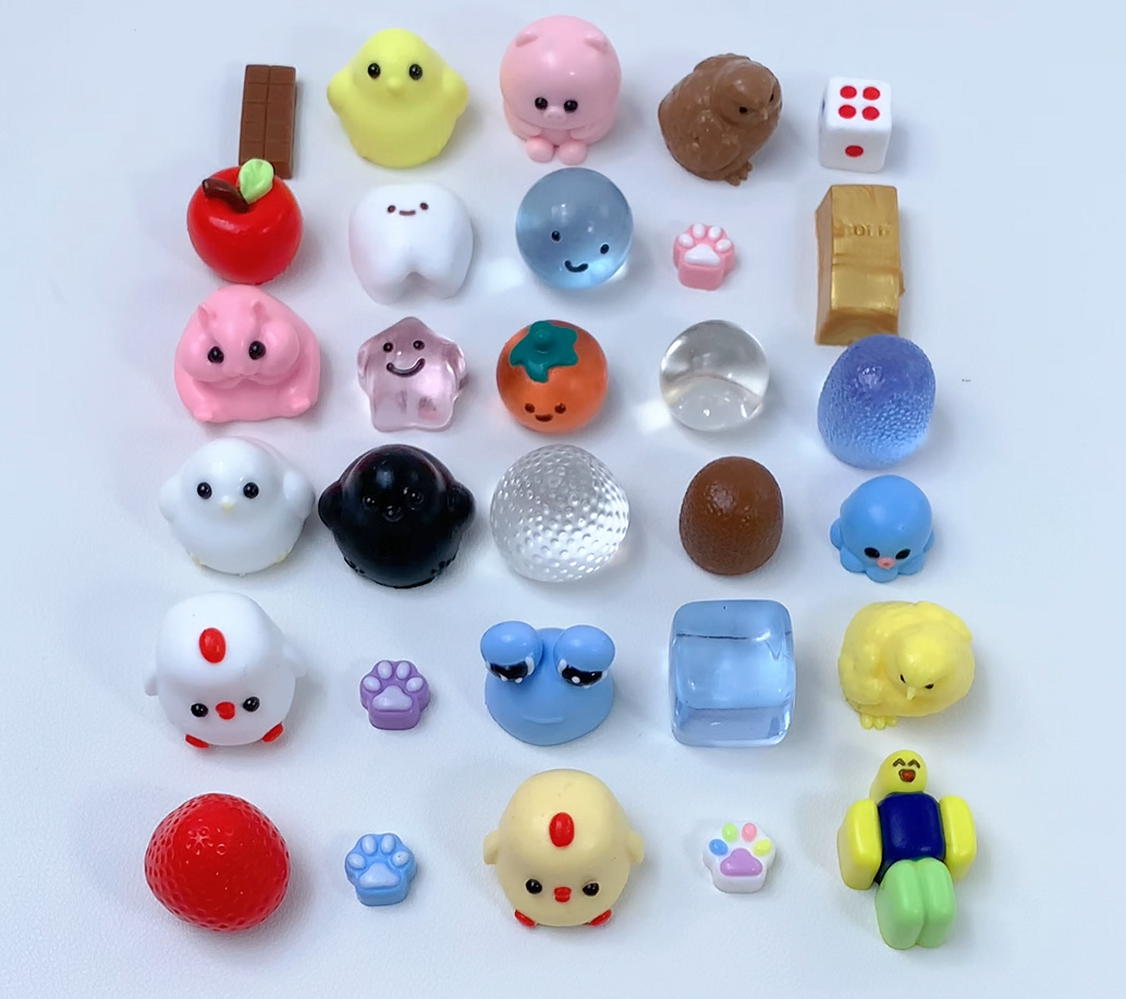 Amazon.com: FUFUSQUISHY 30PCS Squishy Capsule Toys for Kids, Mini