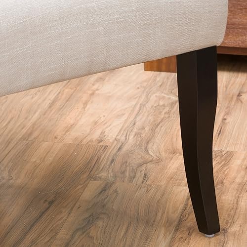 Miniatura 9 de Christopher Knight Home Filmore - Silla con brazos de tela, color beige claro