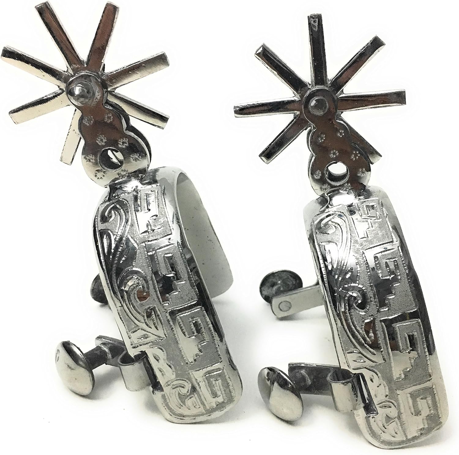 ESPUELAS Charras. Mexican Charro Spurs. ESPUELAS FINAS.