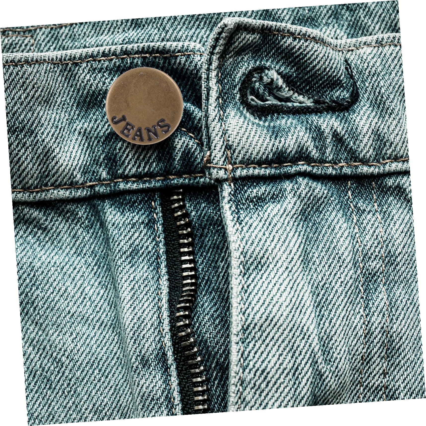 SHINEOFI 72pezzi Chiusure Regolabili Per Pantaloni Bottoni Senza Cucitura Per Jeans e Pantaloni Facili Da Installare e Rimuovere
