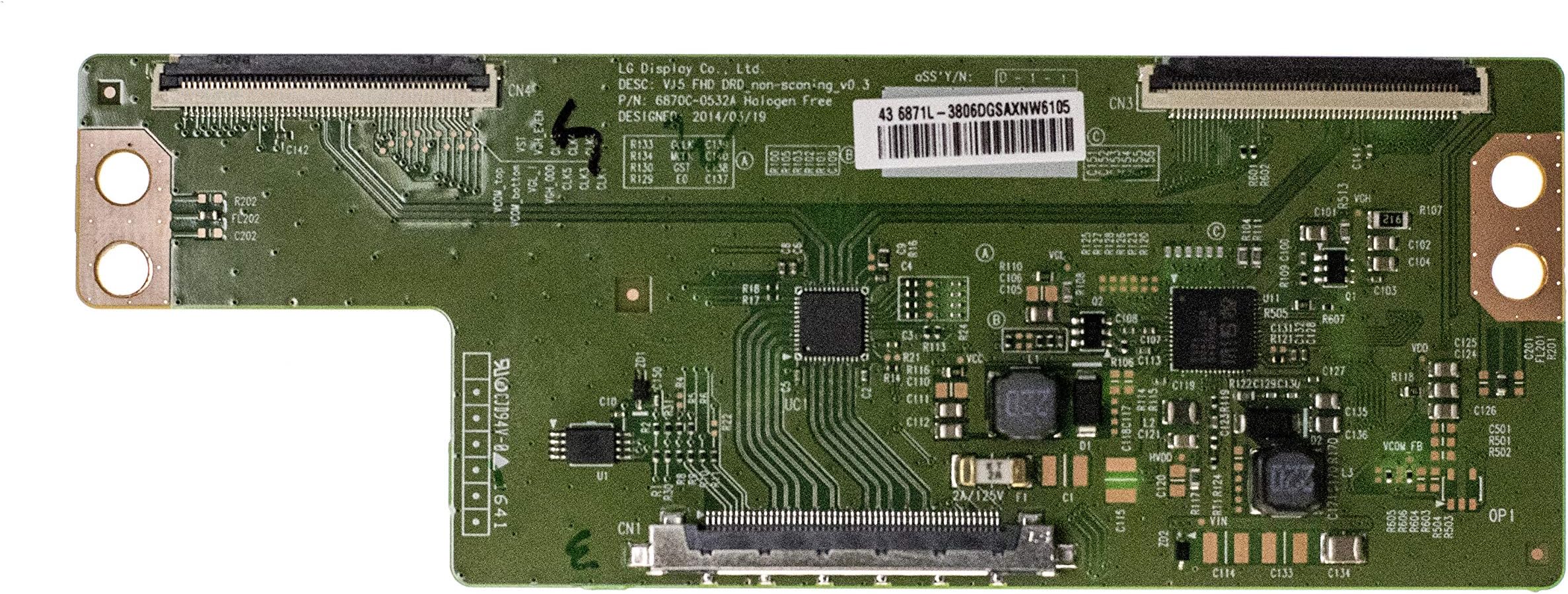 TEKBYUS T-CON Board 6871L-3806D 6870C-0532A 43LF5100 43LF5900 43LF5400 43LF5400