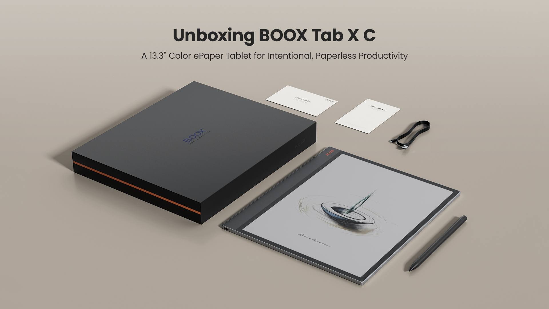 Amazon.co.jp: BOOX Tab X C 13.3 Color ePaper 6G 128G E Ink