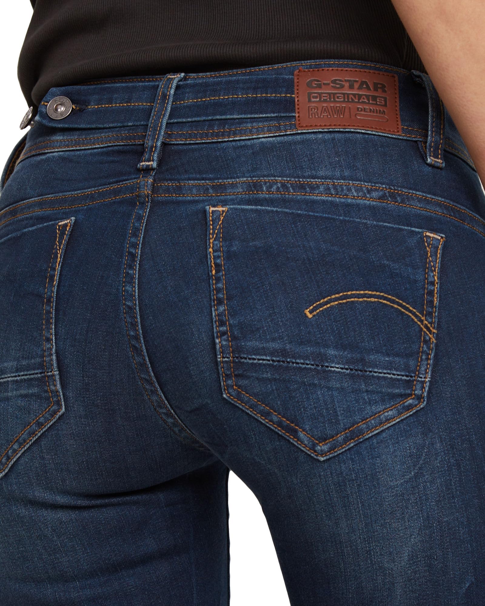 G-STAR Femmes Midge Saddle Straight Jeans