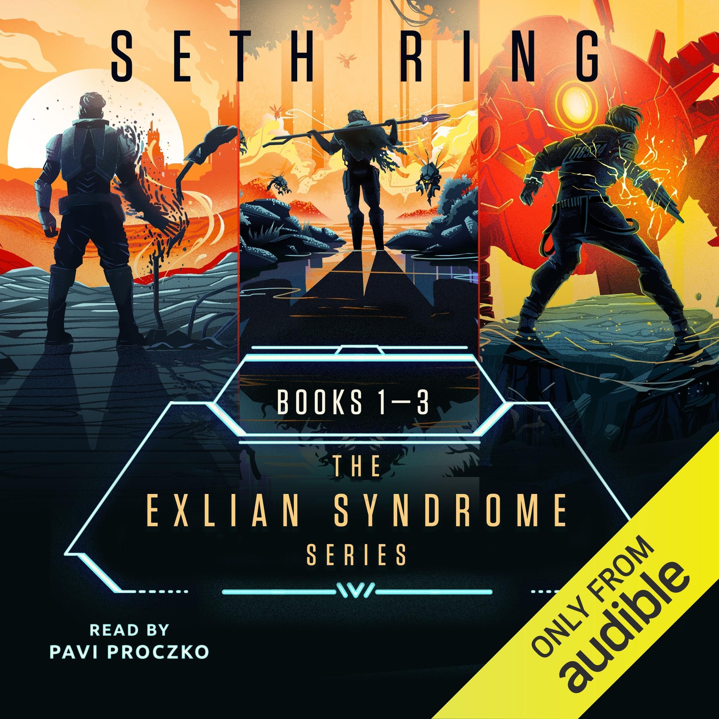 Cover art for The Exlian Syndrome Box Set, Books 1-3