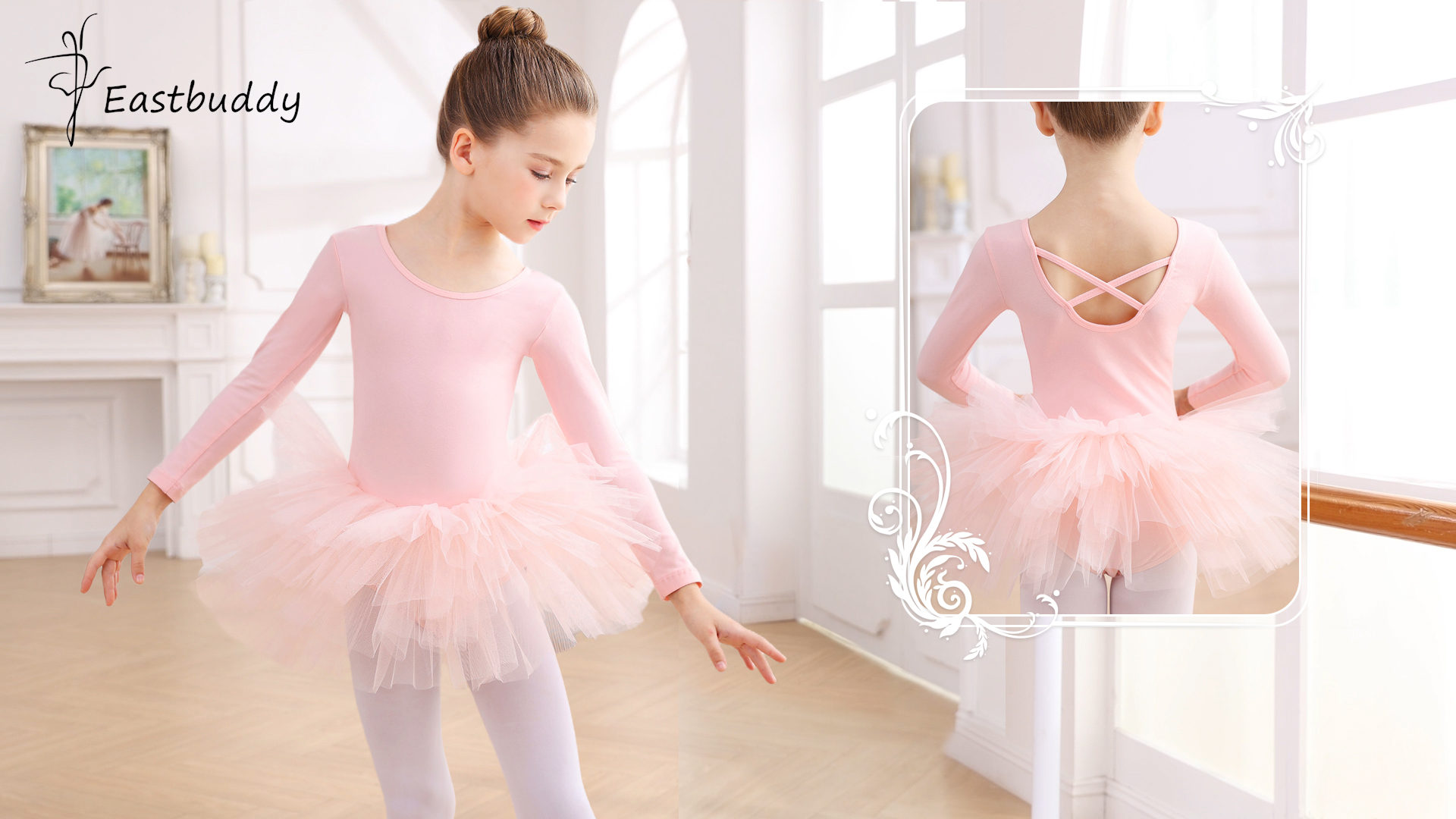 Ballet Ballerine Fille Ballerine Danse Classique Tenue Fille