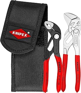 Knipex Mini pliers set in belt tool pouch 2 p...,