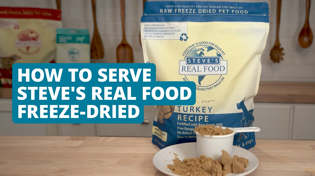 Amazon.com: Steve's Real Food Freeze-Dried Dog Food - Turducken