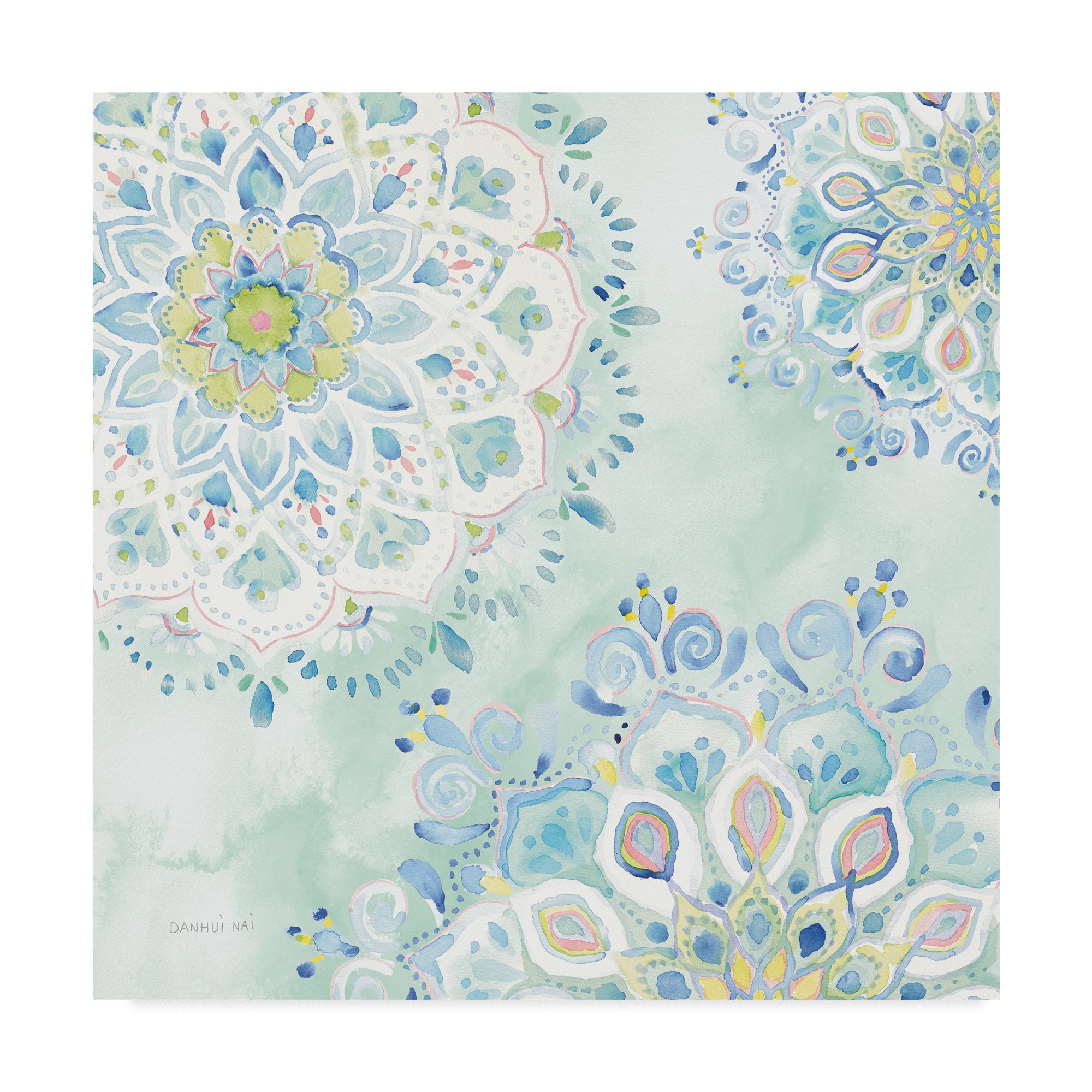 Trademark Fine Art Anhui Nia Fine Art, Multicolor