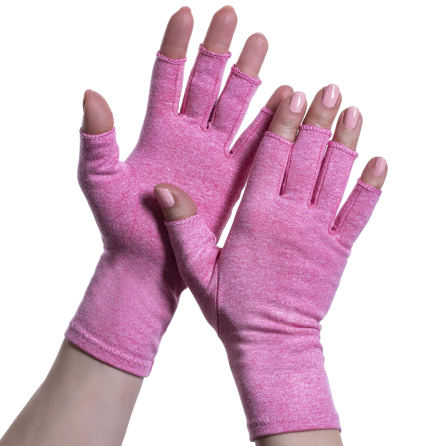 Open Finger Compression Gloves, Arthritis Gloves for Women Men, Premium Joint Pain Relief - Image 3