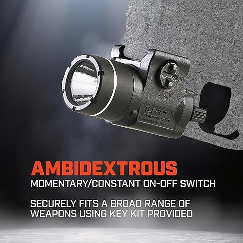 Miniatura 6 de Streamlight 69220 TLR-3 luz para arma montada táctica con llaves de localización de riel