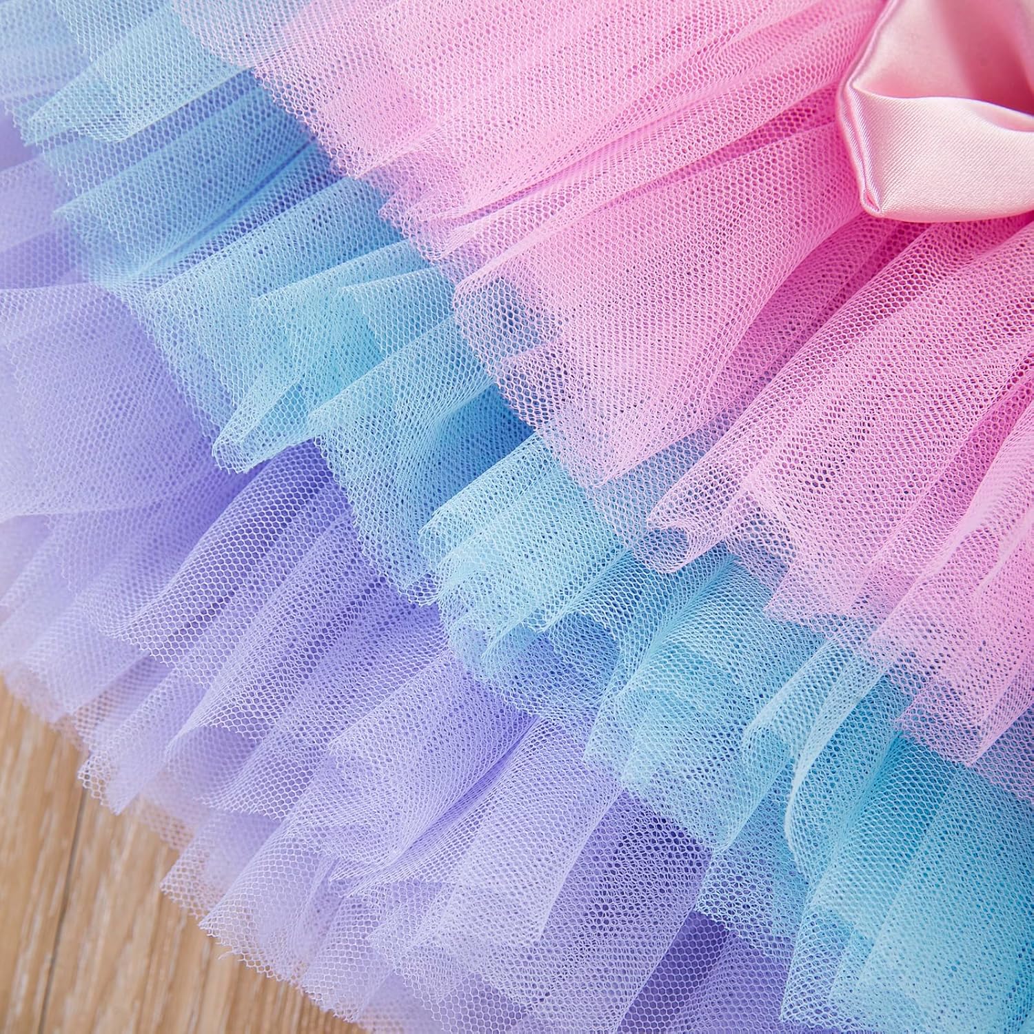 Winmany Baby Girl First Birthday Outfit 3PCS Bow Headband My 1st Birthday Romper Tutu Skirt Set for Cake Smash Photo Shoot - Image 5