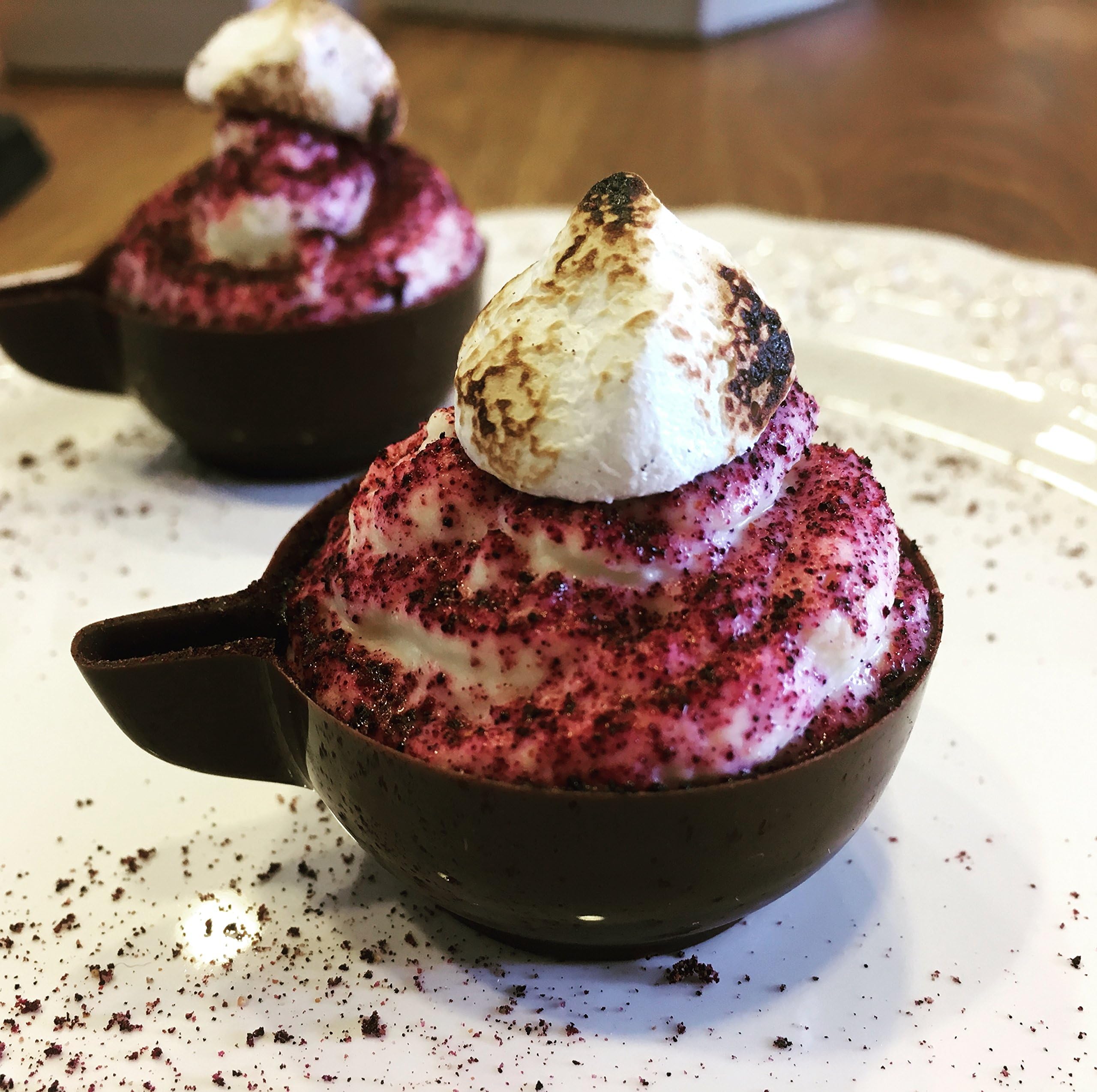 Back in September due to hight temperatures - G9 Chocolates - Edible Dark Belgian Chocolate cups (24 pc) / Dairy-Free, Gluten-Free and Vegan.