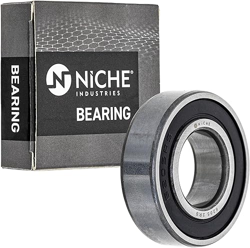 Miniatura 2 de NICHE Rodamiento de rueda para Polaris Assault RMK Rush 800 600 700 3514303 Arctic Cat 0107-598 0.984x2.047x0.591 in, paquete de 2