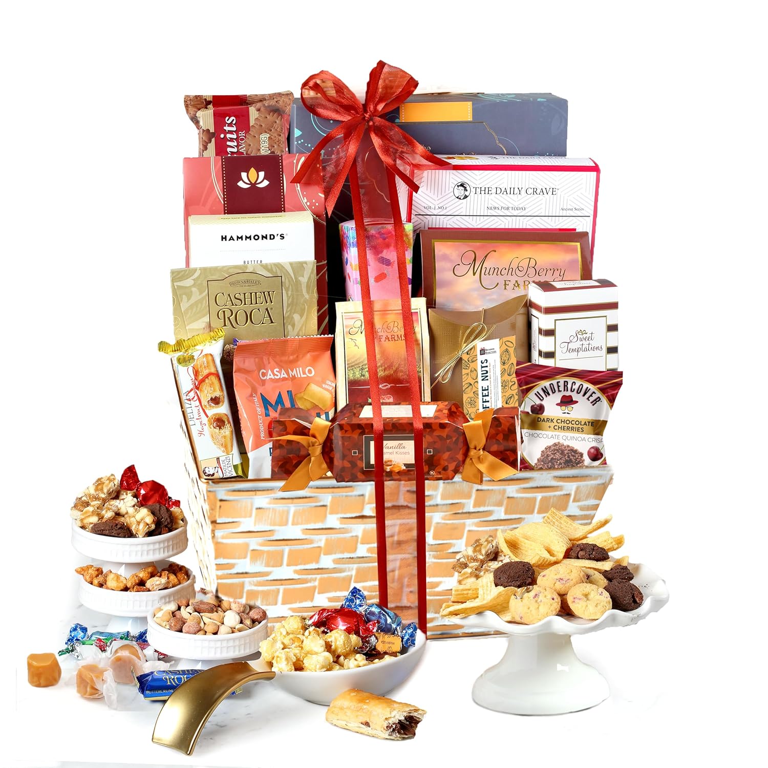 Broadway Basketeers Gourmet Gift Basket Snack Gifts for Women, Men, Families, College – Delivery for Fathers Day, Appreciation, Thank You, Congratulations, Corporate, Get Well Soon Care Package