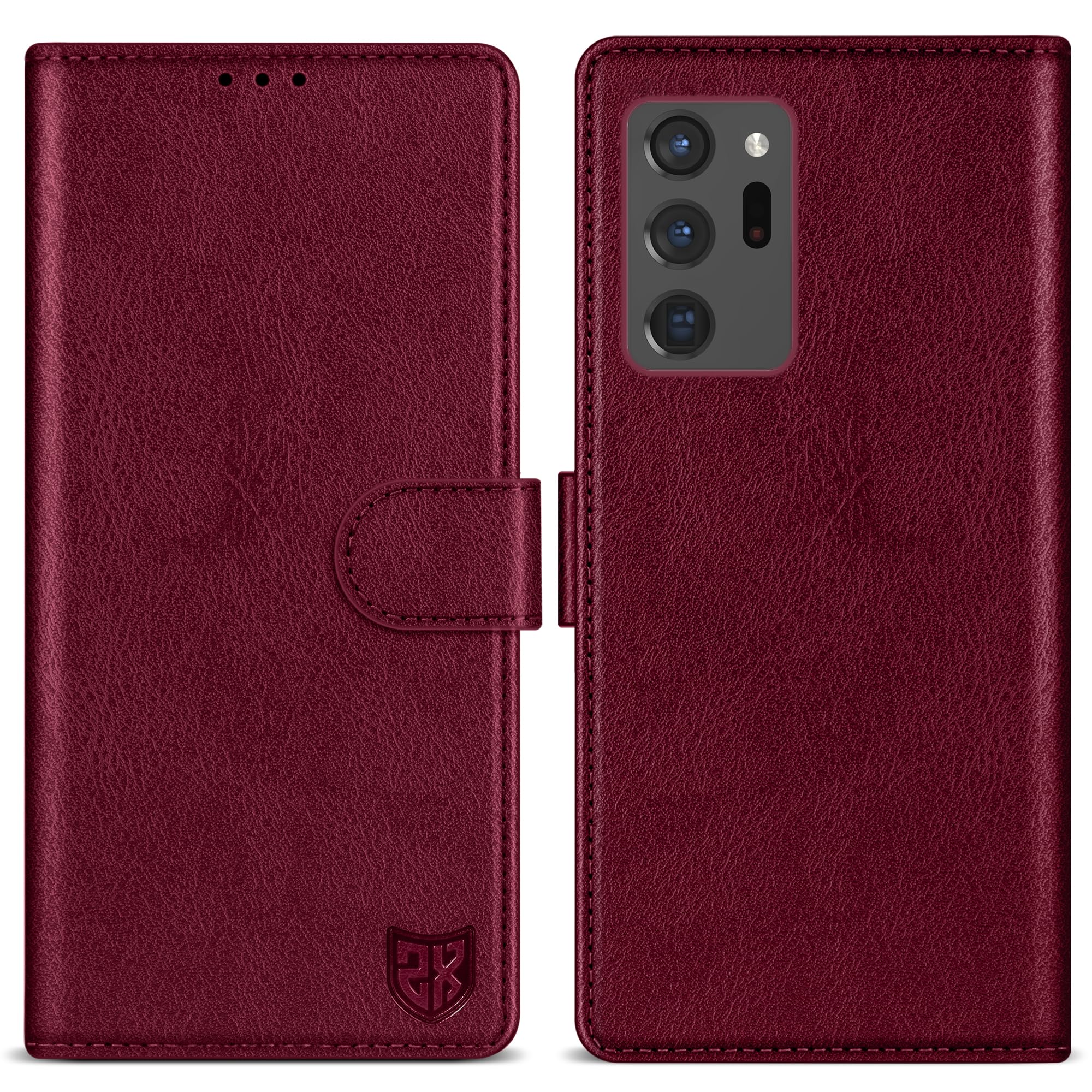 ZZXX for Samsung Galaxy Note 20 Ultra Wallet Case with [RFID Blocking] Card Slot Magnetic Closure Leather Flip Fold Protective Phone Case for Galaxy