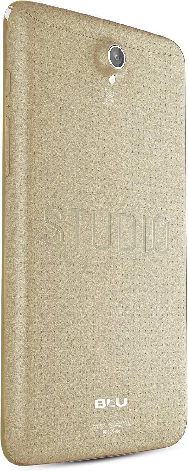 BLU Studio 7.0 Unlocked Cellphone, Gold
