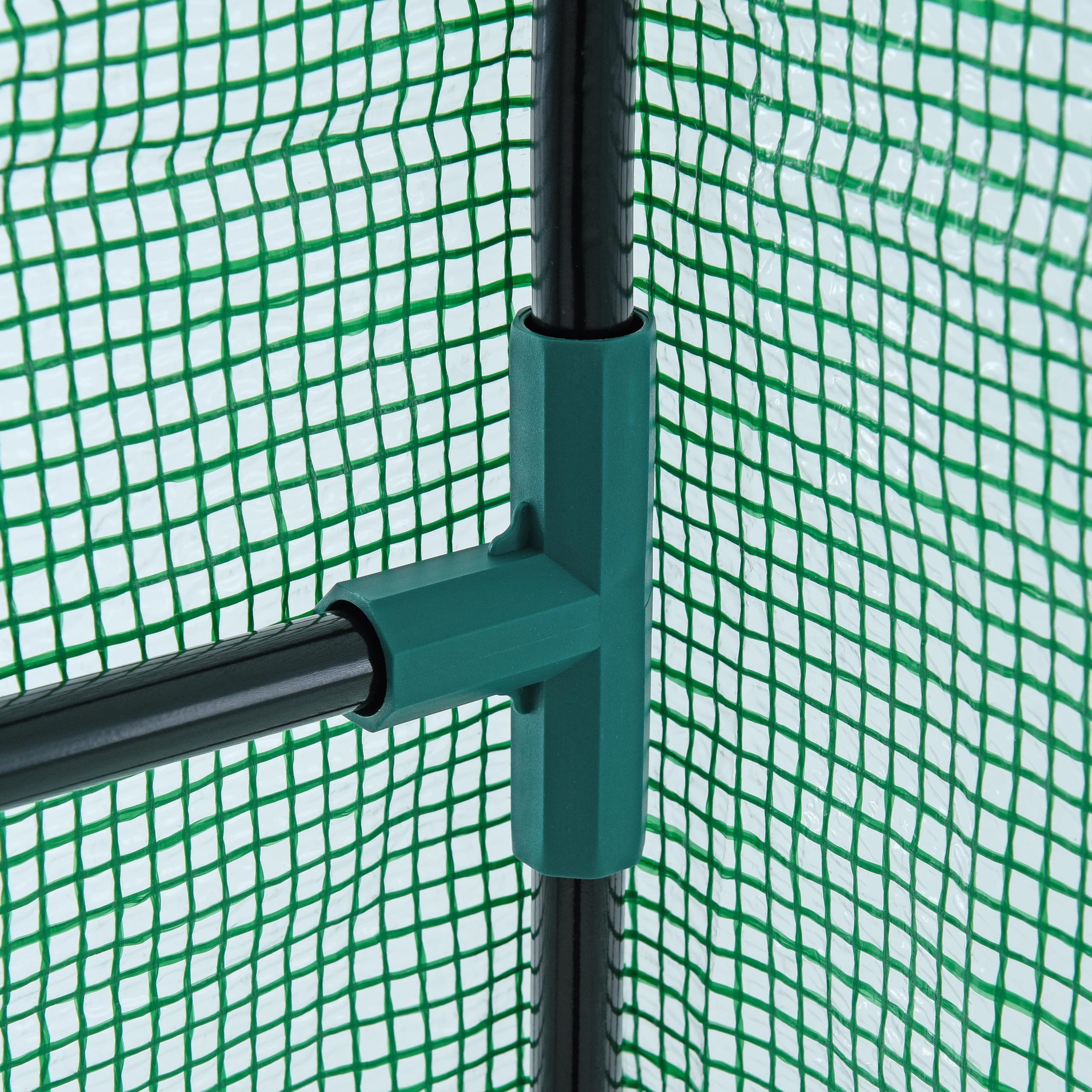 ESTEXO Bogendach Gewächshaus Foliengewächshaus 180x180x200 cm Treibhaus Folien-Tunnel