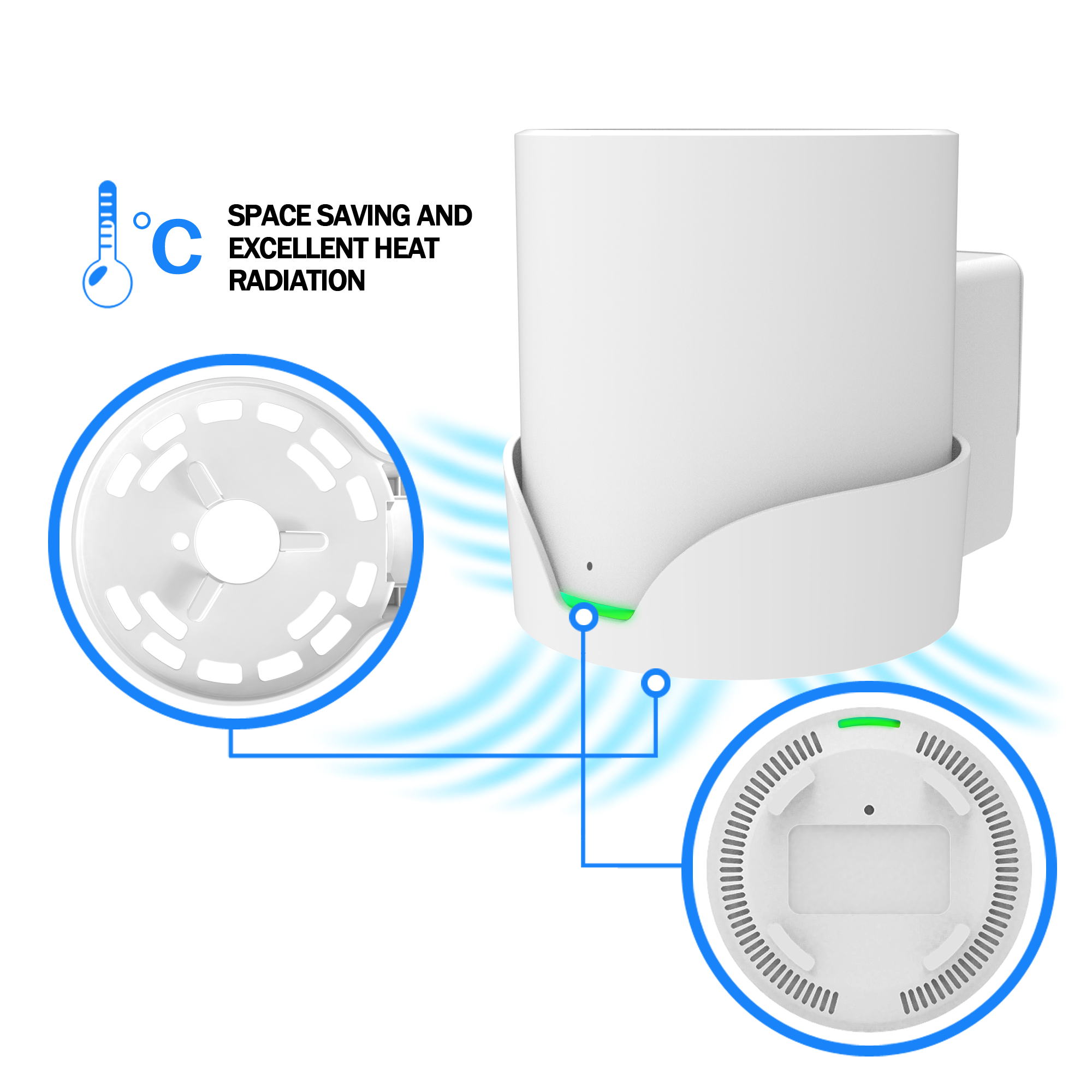 Amazon.co.jp: SONGCHEER-ルータラック壁掛けラック Tp Link Deco X20