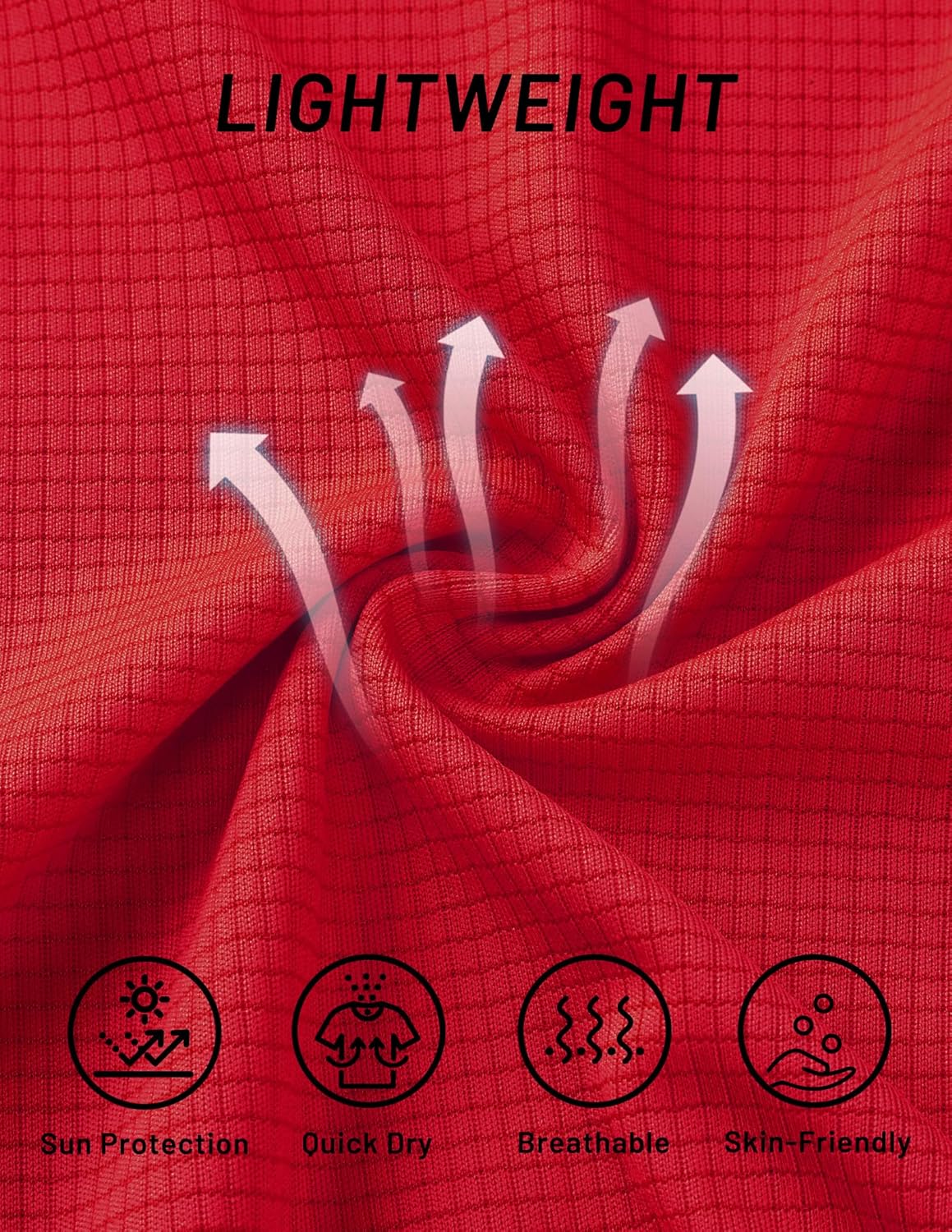 MIER Mens Dry Fit Workout T-Shirts Athletic Running Tshirt Short Sleeve Lightweight Airy Gym Sport Tee Shirt, Crew Neck - Image 5