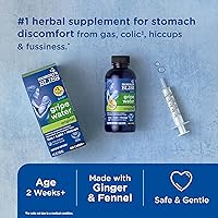 Vista 2 de Mommy's Bliss Agua Anisada Original, Alivio de Gases y Cólicos para Bebés, Suave y Seguro, Mayores de 2 Semanas, 4 fl oz (Paquete de 1)