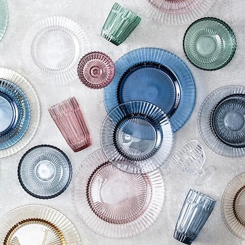 Vista 10 de Fortessa Archie - Cuenco de cristal para cereales, 22.8 onzas, color rosa