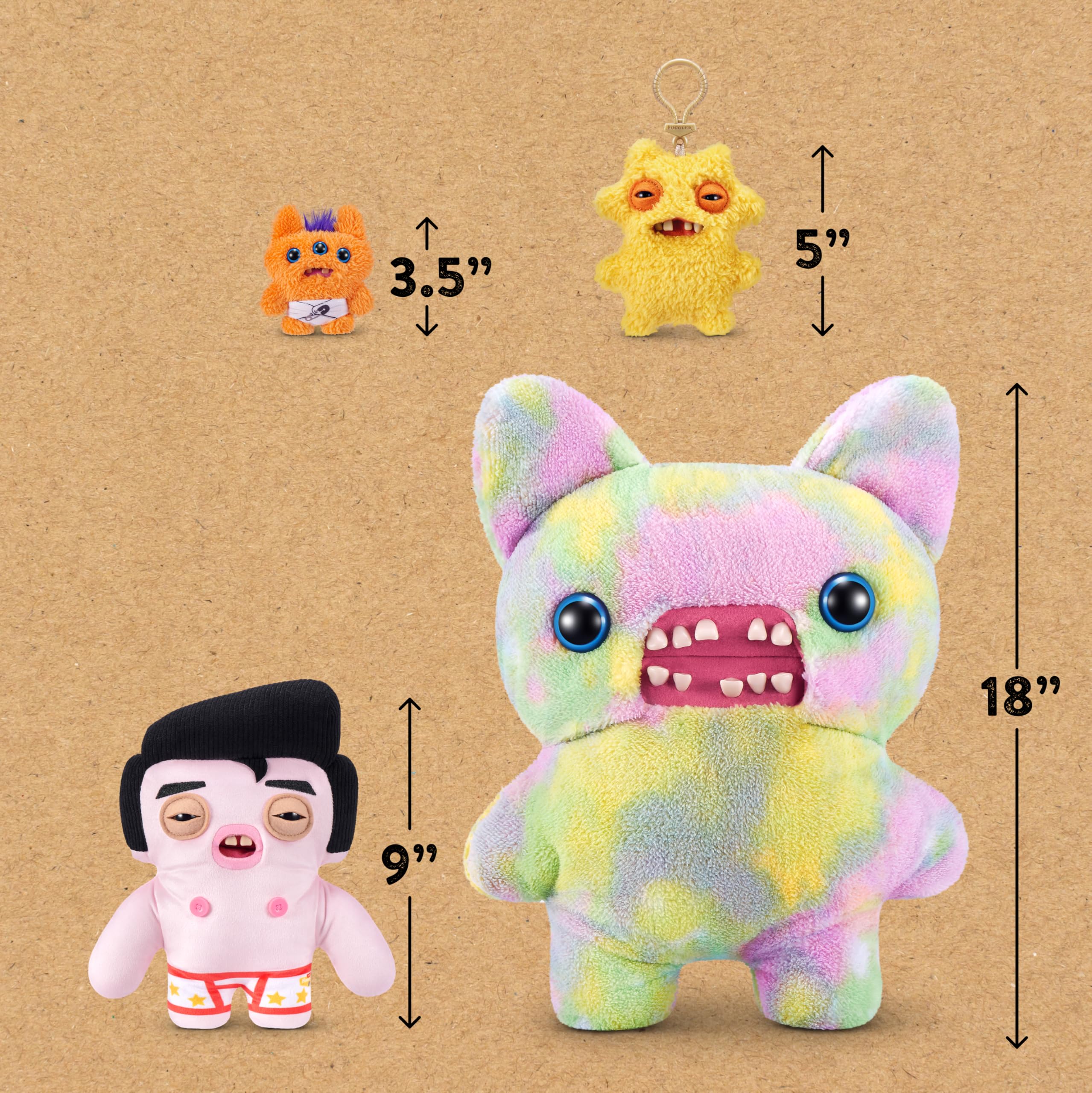 FUGGLER 9" CORE-SERIES 1-FUGG STARS PLUSH 9" (Greazee)